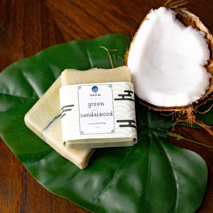 Green Sandalwood bar soap