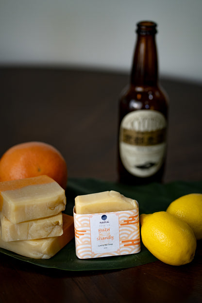 Sparkling Yuzu Shandy bar soap