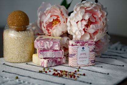 Peony Princess bar soap