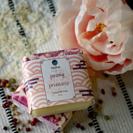 Peony Princess bar soap