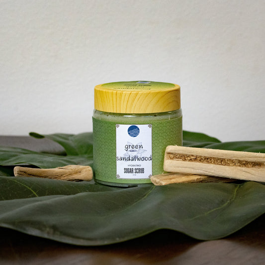 Green Sandalwood sugar scrub